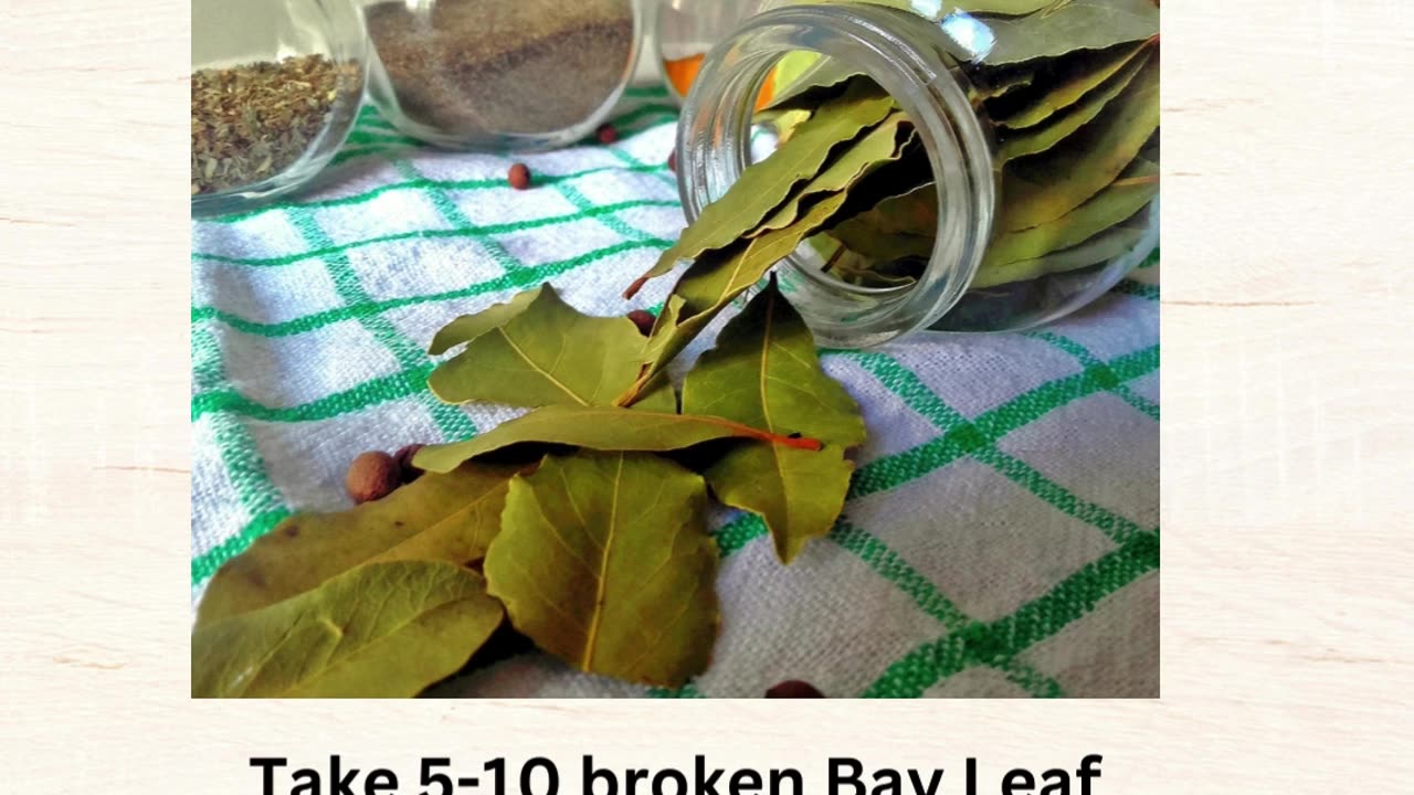 Can't Sleep Try Bay Leaf