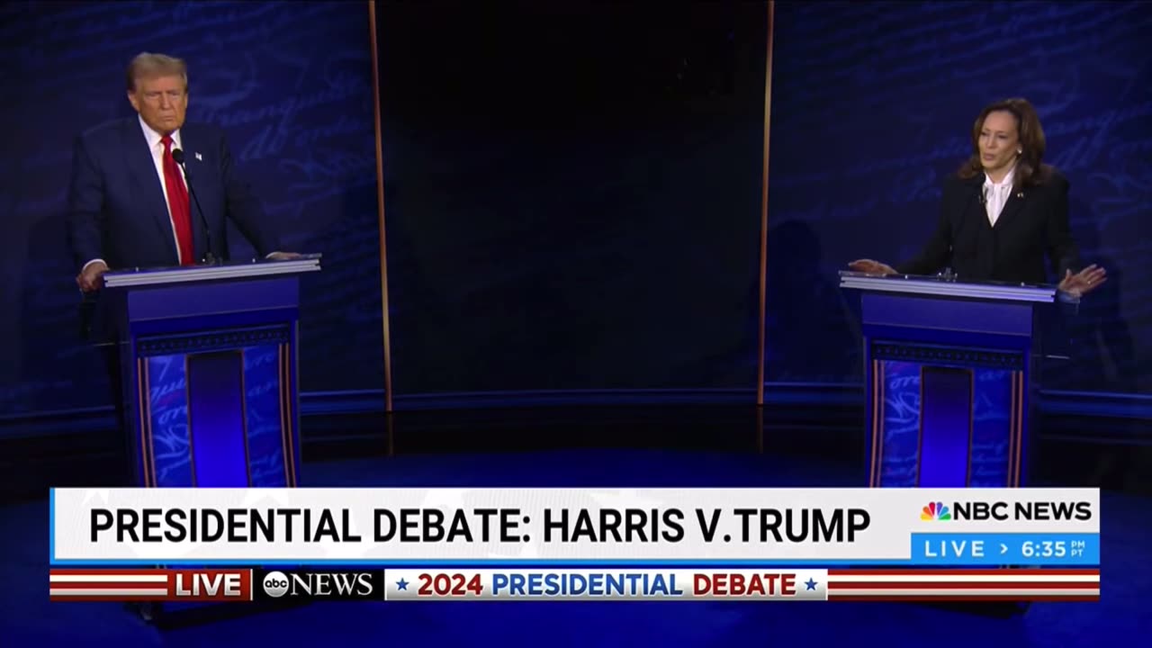 Donald Trump vs. Kamala Harris 2024 Presidential Debate