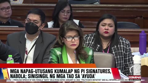 Mga napag-utusang kumalap ng PI signatures, nabola; sinsingil ng mga tao sa 'ayuda'