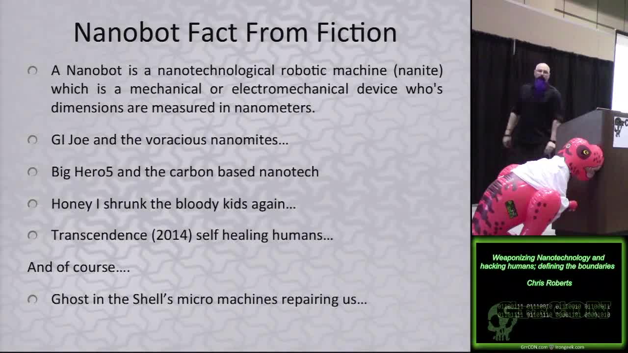 "Weaponizing Nanotechnology". Hacking Humans.