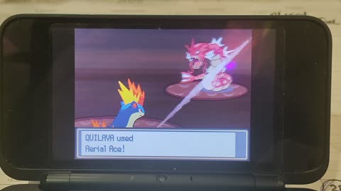 Pokemon HeartGold:Catching Red Gyarados