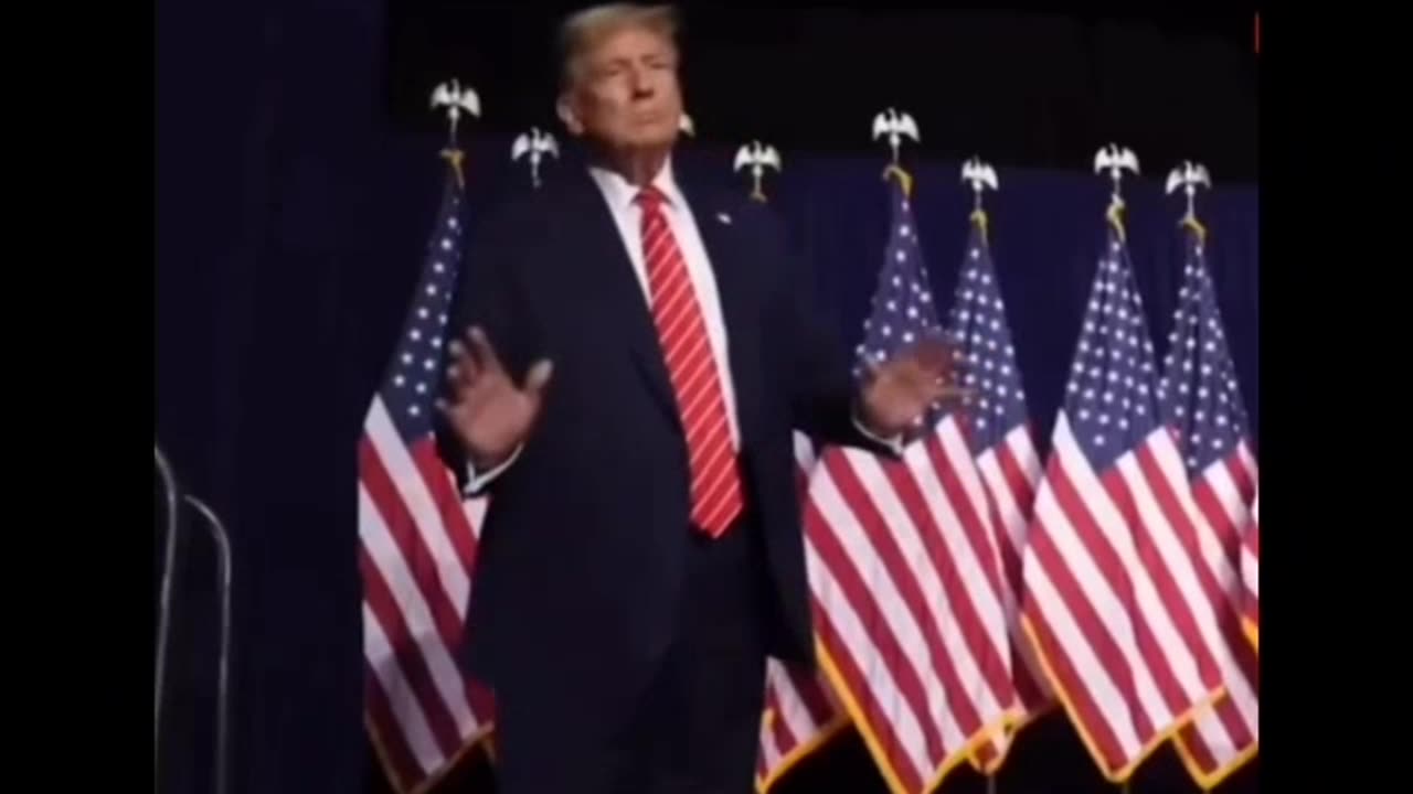 President trump victory dance