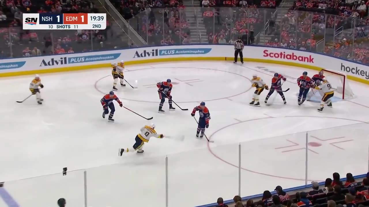 Predators @ Oilers 11-4 - NHL Highlights 2023