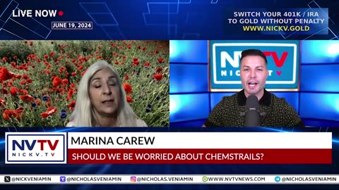 Marina Carew Discusses Should We Be Worried About Chemtrails with Nicholas Veniamin