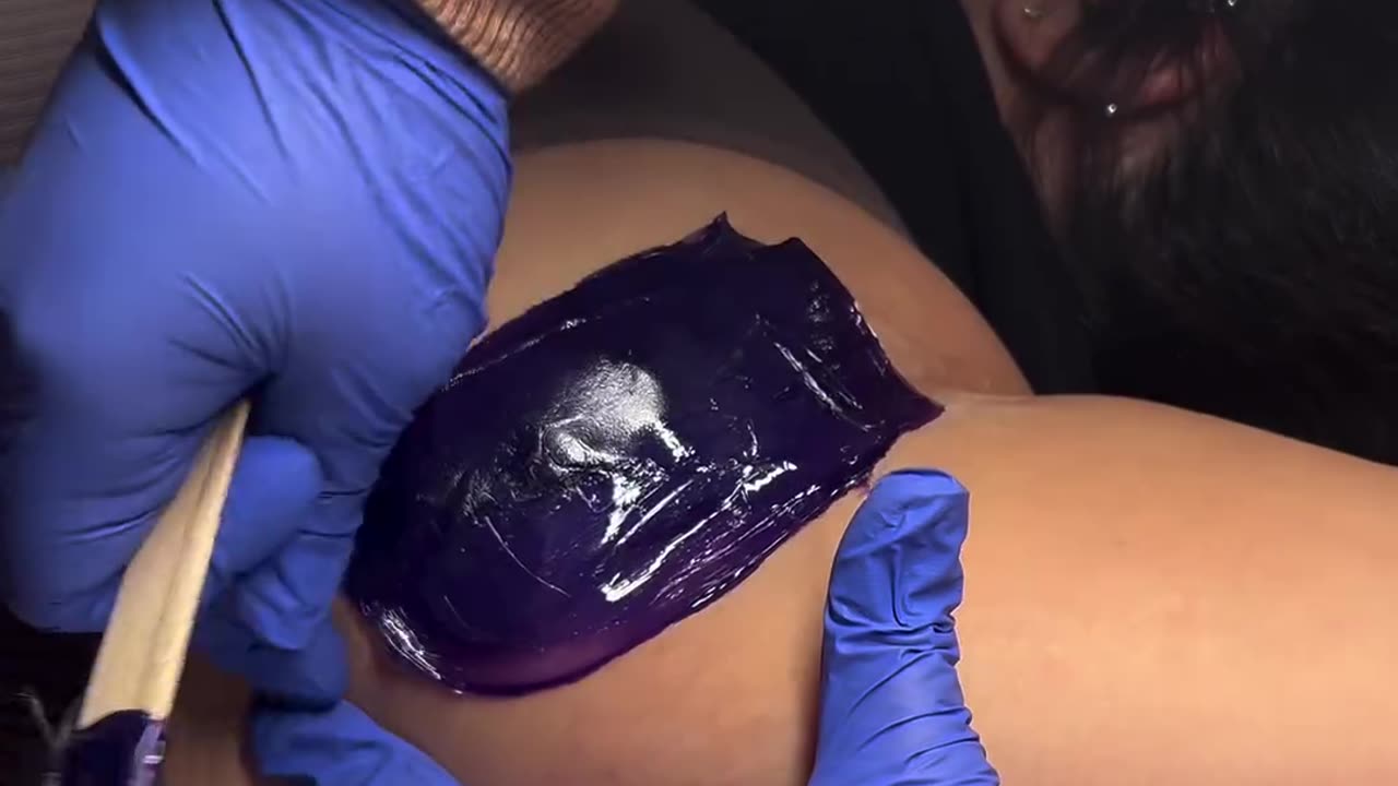 Underarm Waxing with Purple Seduction Hard Wax | Skin.Fanatix
