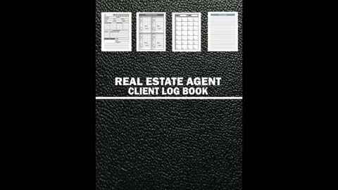 Review: Real Estate Agent Supplies - Real Estate Transaction Log, a Must Have Planner for Realt...