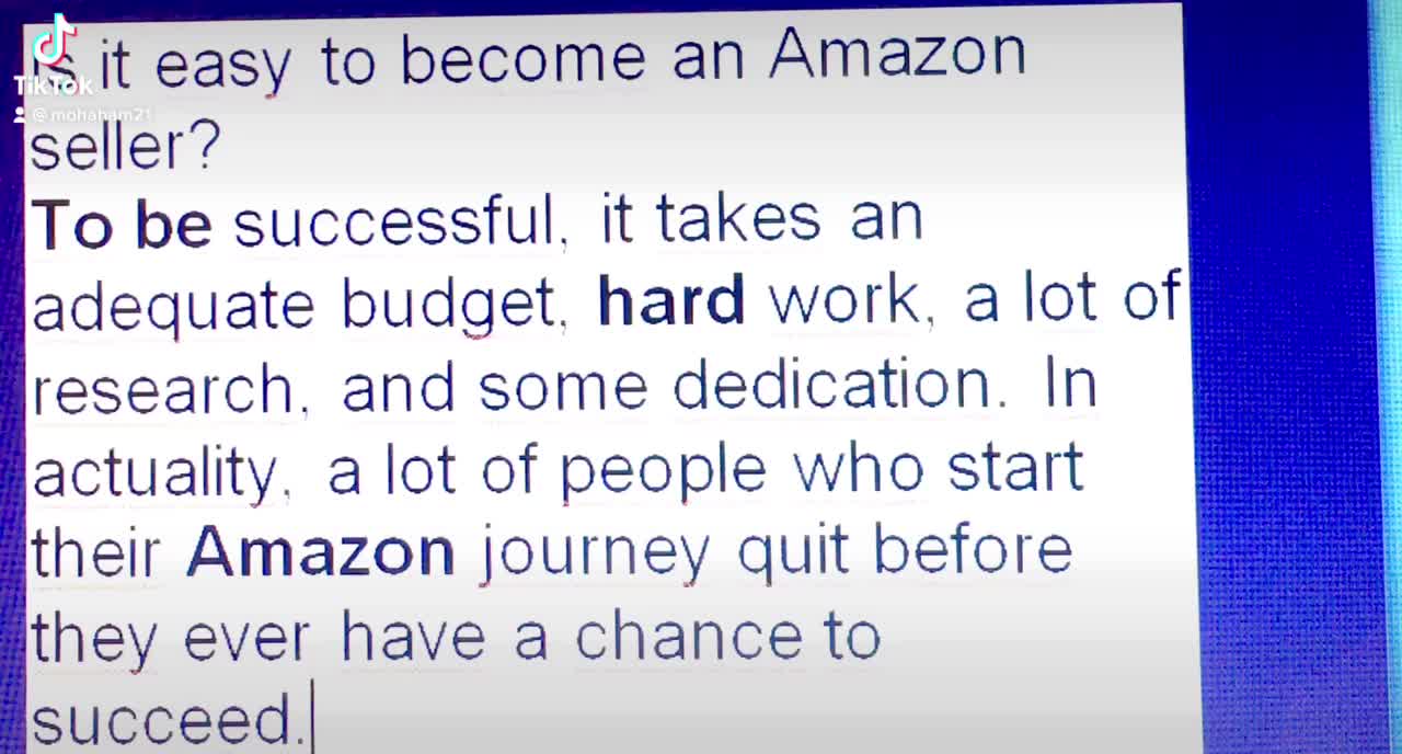 Is it easy to become an Amazon seller?