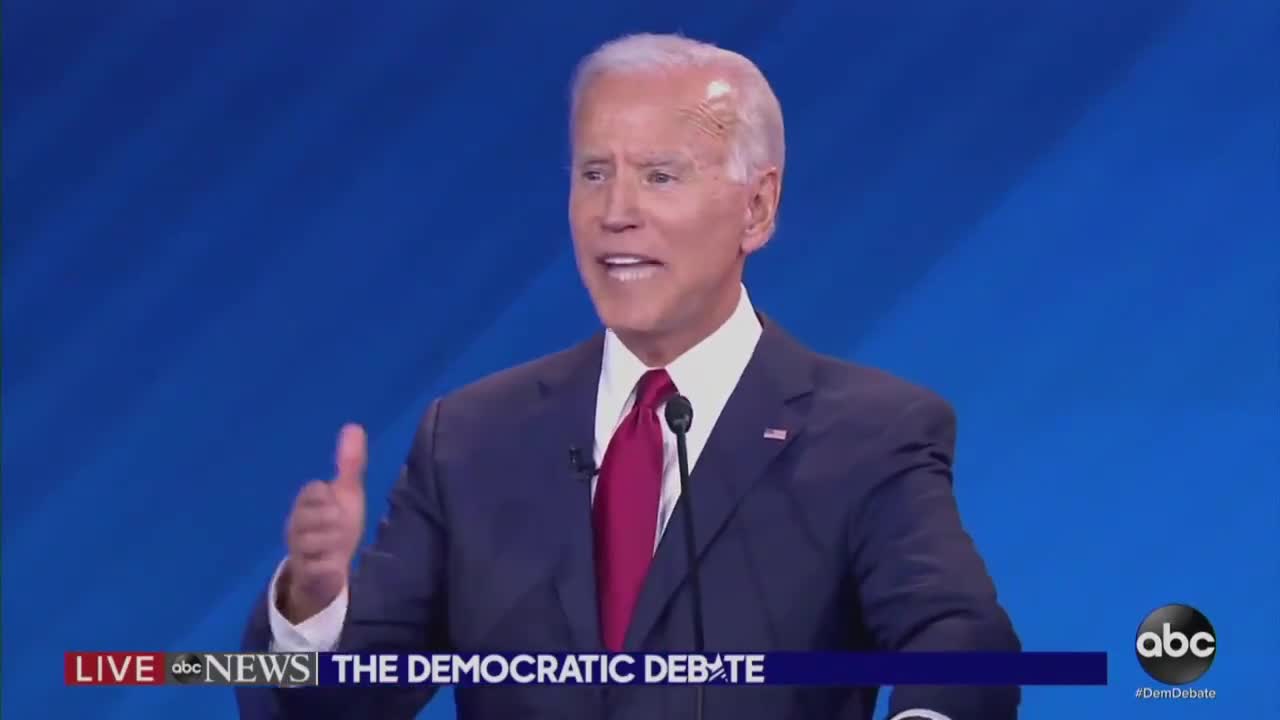 Biden says non-violent criminals should not go to jail