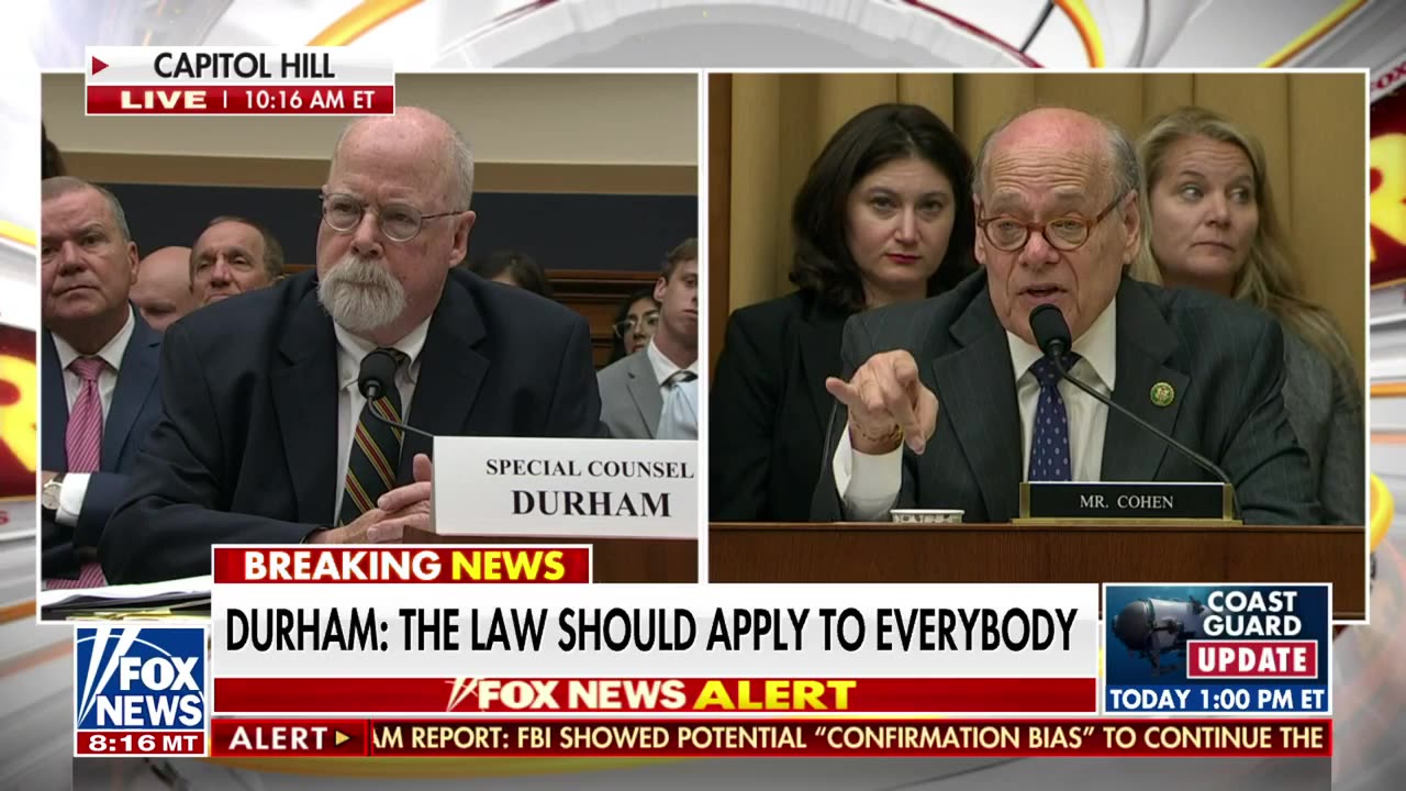 DURHAM DUNKS ON DEM: Word of Warning —Don't Attack John Durham's Reputation [WATCH]