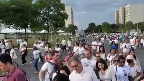 Brasília, 08/10 - Caminhada pela VIDA e contra o aborto, na Esplanada dos Ministérios