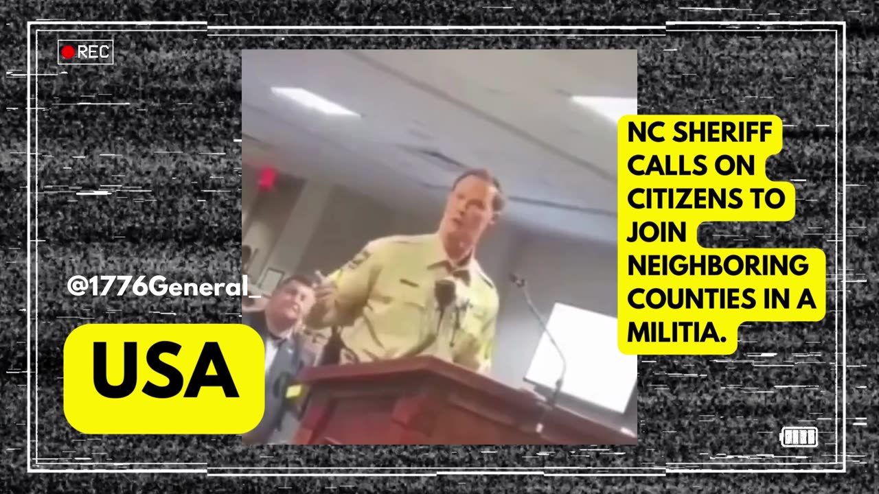 HEROIC NC Sheriff takes a STAND