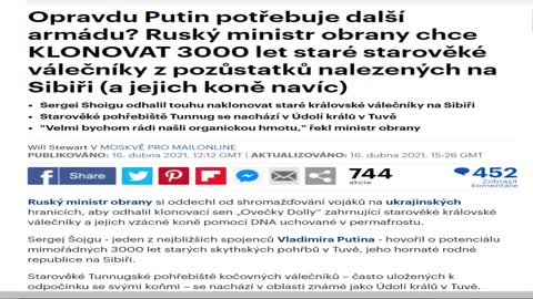 Putin Biden, dvojníci. Klony. WW3