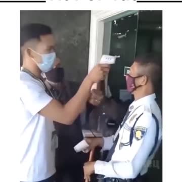 Amazing security clearance at bank 🏦