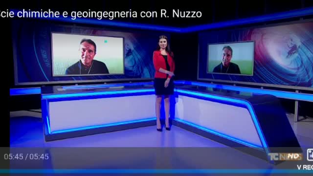 GEOINGEGNERIA - TG TELECOLOR: "Relazione del Parlamento europeo su HAARP e GEOINGEGNERIA" - 1^ interv. 11 luglio 2022
