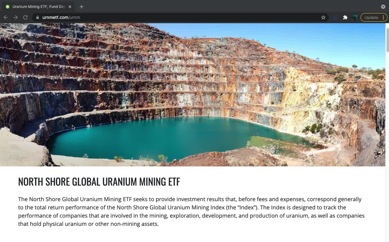 URNM ETF Introduction (Uranium)