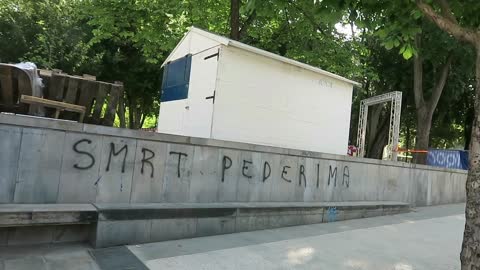 Grafiti puni mržnje u Splitu