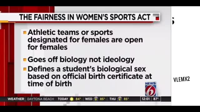 Florida Gov. DeSantis signs transgender female athletes bill