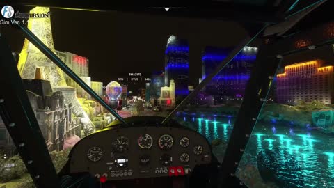 Microsoft Flight Simulator [FS2020] FS Excursions: Night on the Strip Featuring Savage Carbon Mod