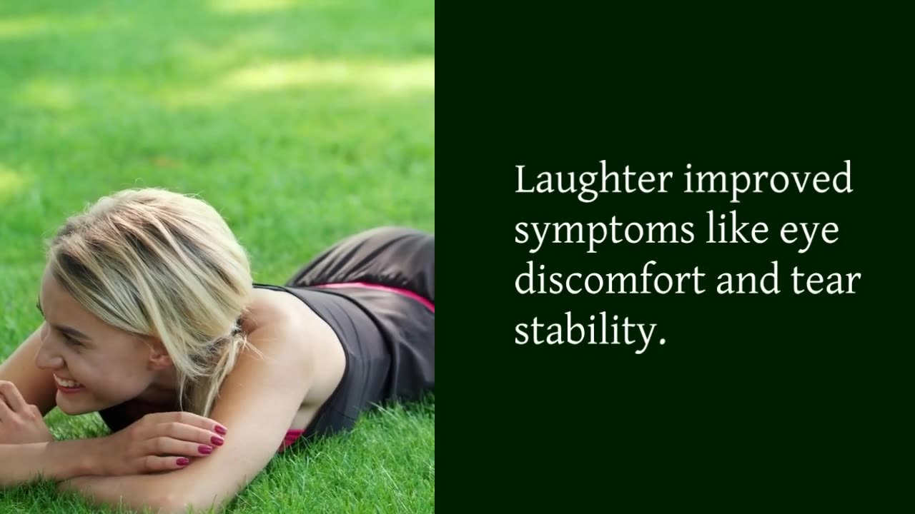 Laughter? Scientists Discover Surprisingly Effective Remedy for Dry Eye Disease