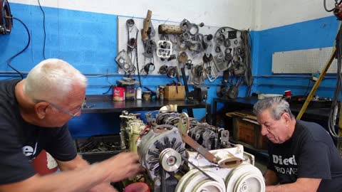 Removing The Blower From A Detroit Diesel 4-53 Natural Engine