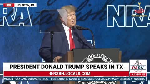 Highlights of Donald Trump at 2022 NRA Convention in Houston, TX 5/27/22
