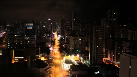 urban city at night sao paulo