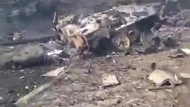 Entire Russian Armoured Column Destroyed by Ukrainian Forces in Bucha near Kyiv, 27th February 2022