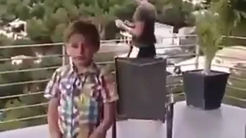 .chair brutally attacks child