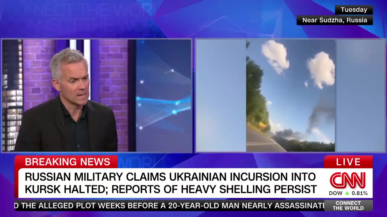 Russia says Ukrainian troops crossed bordernd launched massive attack