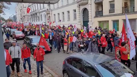 Protestos na Áustria