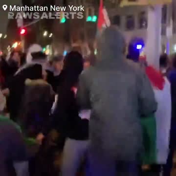 Pro-Palestine Protests Flooded The Streets Of New York City On Christmas Day