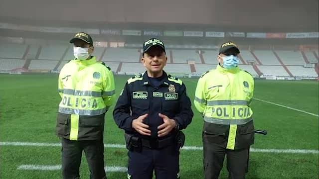 Video: Un hincha herido y 17 capturados antes del juego Bucaramanga – Once Caldas