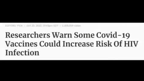 DO THE VACCINATED NOW HAVE AIDS?