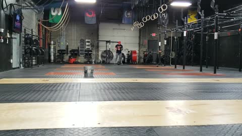 KB Overhead Lunge