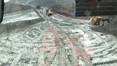 Drifting a 40 Ton Dump Truck