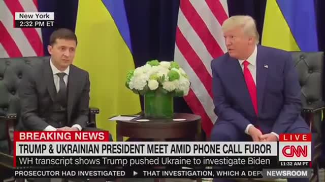 September 25, 2019 - President Trump and Zelenskyy In New York ðŸ¤