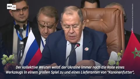 Lawrow: Externe Kräfte wollen Gaza-Konflikt zu Krieg im Nahen Osten ausweiten