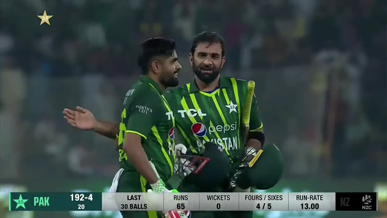 Babar Azam century against New Zealand