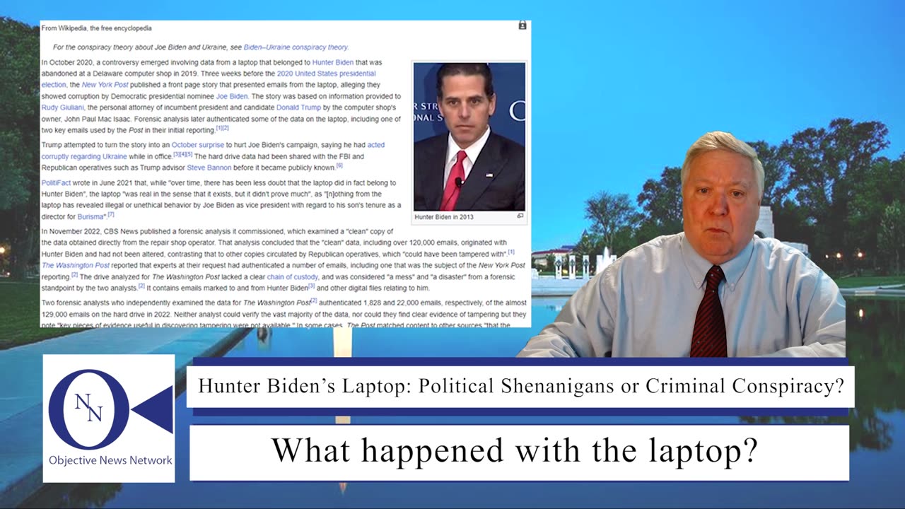 Hunter Biden’s Laptop: Political Shenanigans or Criminal Conspiracy? | Dr. John Hnatio