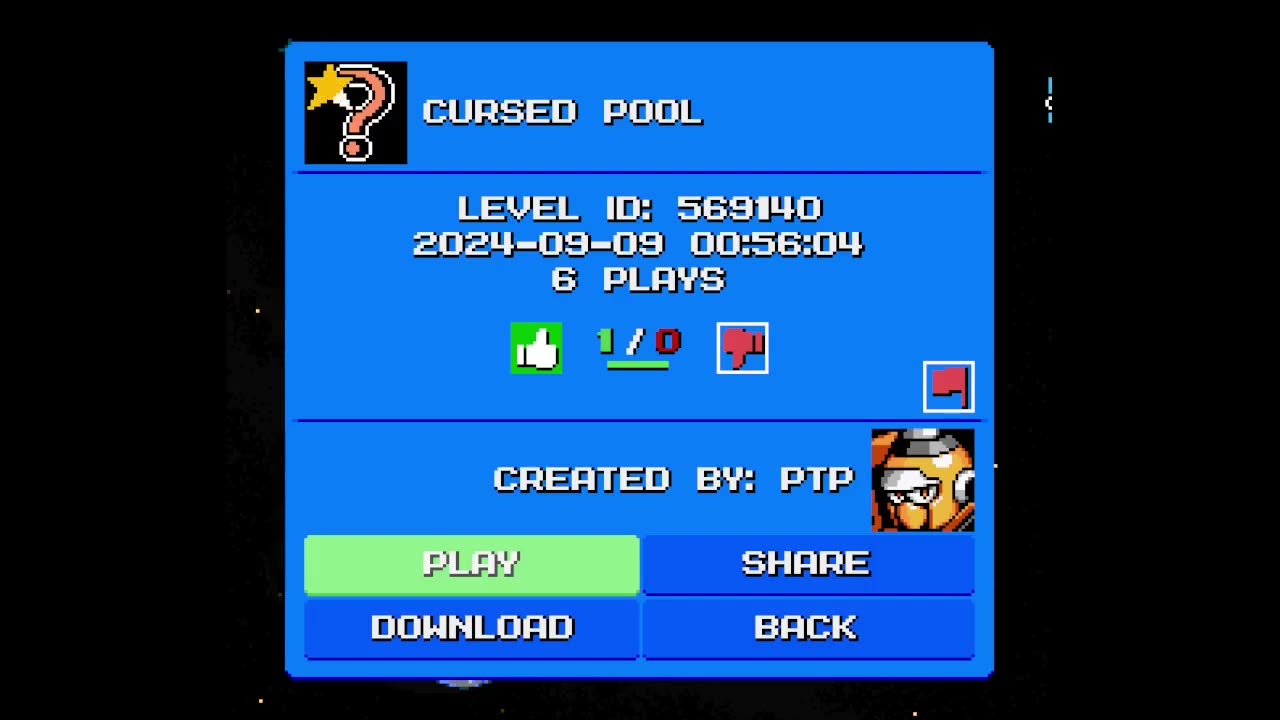 Mega Man Maker Level Highlight: "Cursed Pool" by PTP