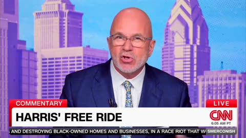 'She‘s Going To Be Held Accountable: CNN's Smerconish Warns Harris' 'Free Ride' Cannot Last