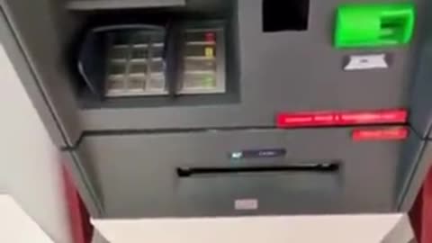 Angry ATM machine