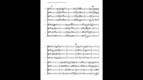 J.S. Bach – Motet: “Fürchte dich nicht” (Double Brass Choir)