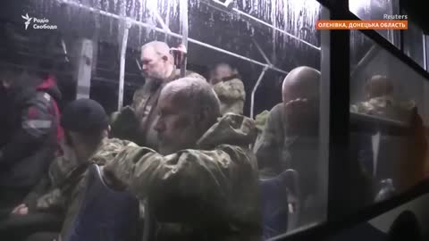 The military continues to be evacuated from Azovstal. Another group arrived in occupied Olenivka