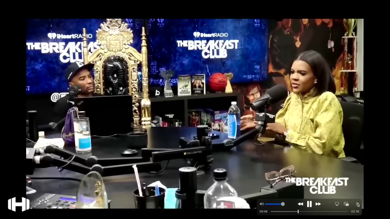 Candace Owen’s Asked Why She Married White Man She Then Destroys Charlamagne