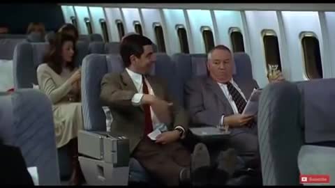 Mr. Bean Takes Photos On The Plane | Funny Clip 1 Minute!