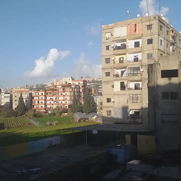 The sky is clear and beautiful