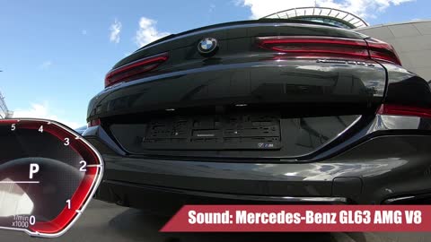 ENGINEVOX professional engine sound system is installed on BMW X6 2020 3.0D / 3 sound types