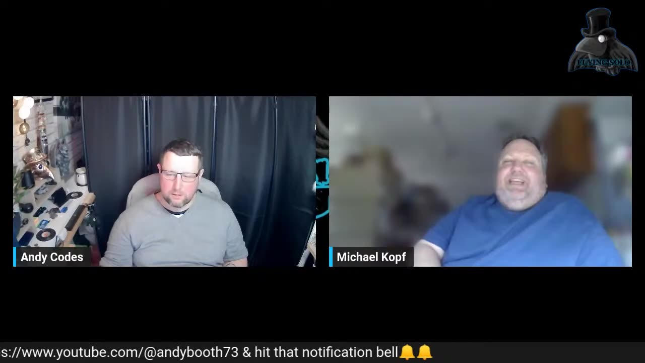 Michael Kopf is guest on Flying Solo