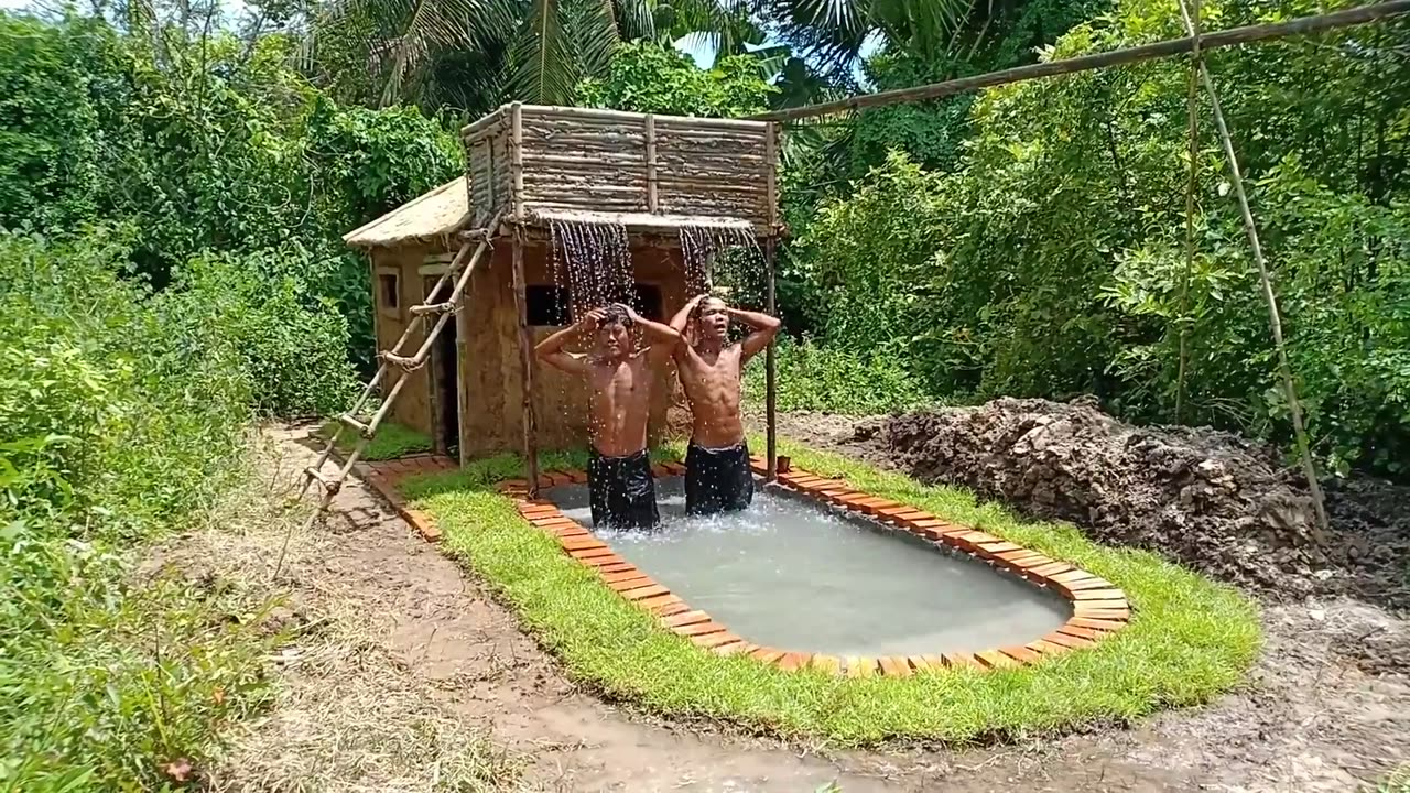 Build Shower Beautiful Tank